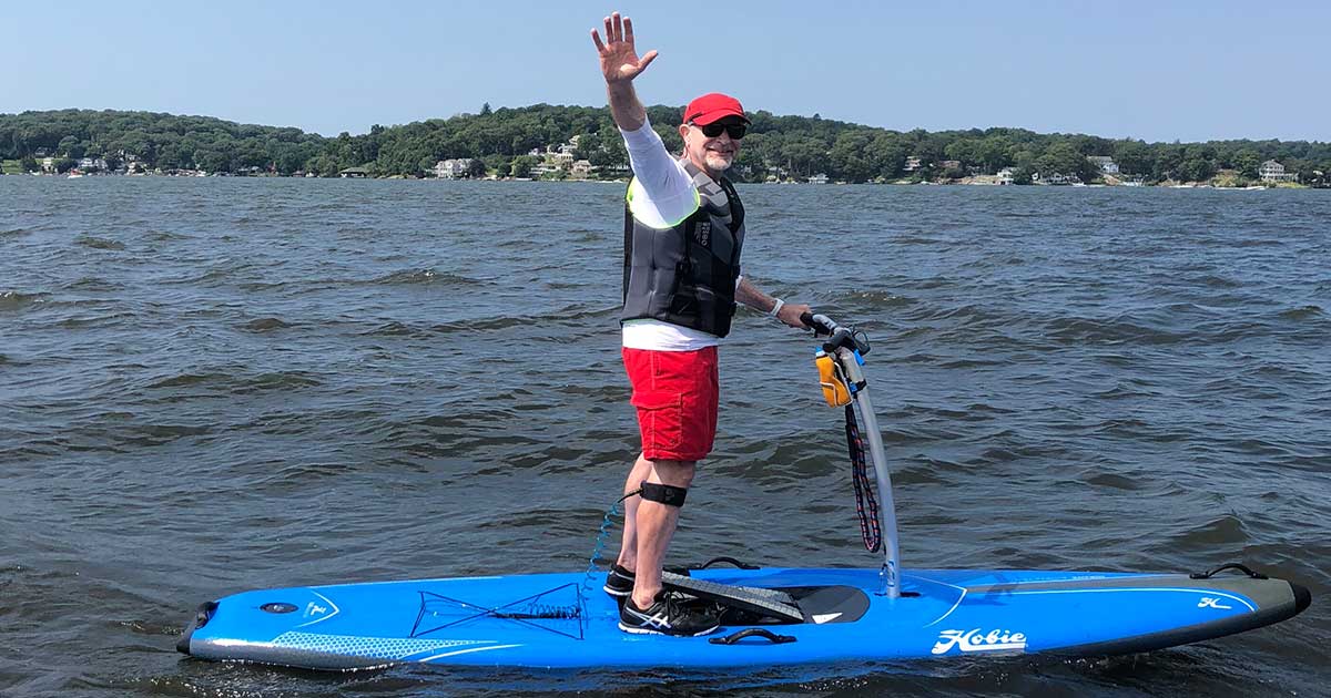 Lake Hopatcong Pedalboarding